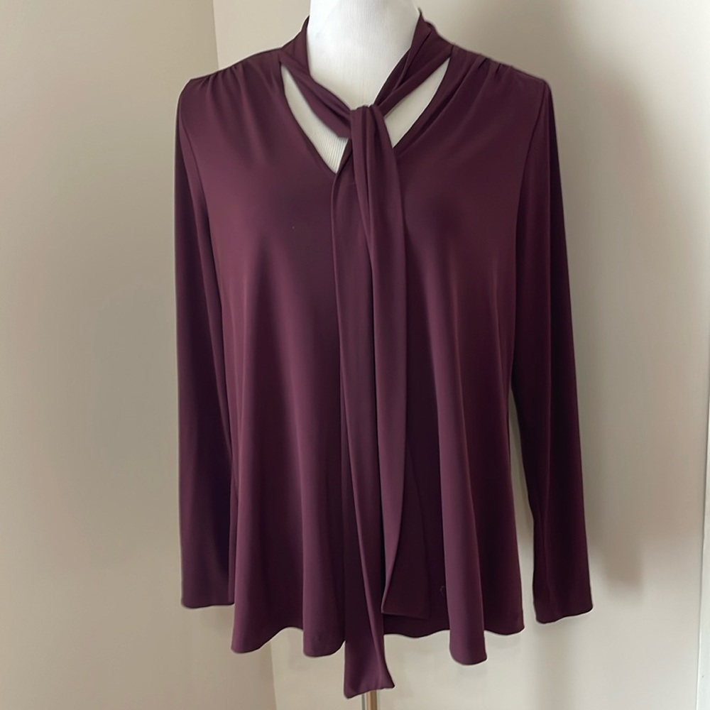 Maroon top size 10/12